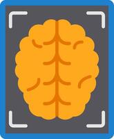 X Rays Flat Icon vector