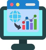 Webpage Flat Icon vector