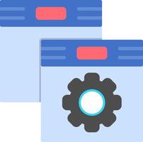 Platform Flat Icon vector
