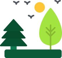 Tree Flat Icon vector