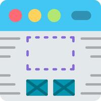 Prototype Flat Icon vector