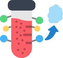 Virtual Lab Flat Icon vector