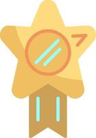 Medal Flat Icon vector
