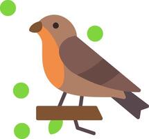 Bird Flat Icon vector