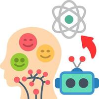 Behaviour Flat Icon vector