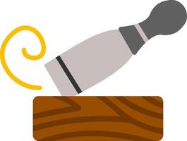 Chisel Flat Icon vector
