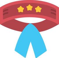 Headband Flat Icon vector