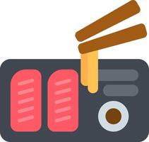 Sashimi Flat Icon vector