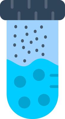 Test Tube Flat Icon