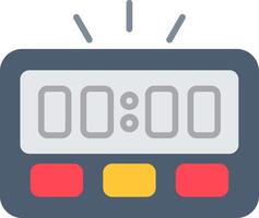 Timer Flat Icon vector