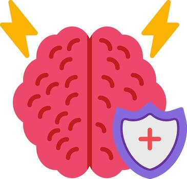 Stroke Flat Icon vector