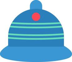 Bucket Hat Flat Icon vector