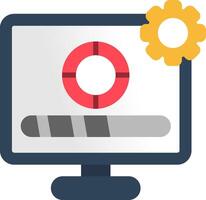 Installation Flat Icon vector