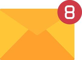 Mail Flat Icon vector