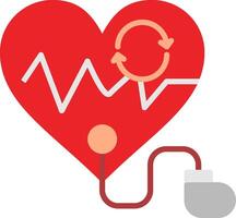 Pacemaker Flat Icon vector