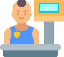 Scale Flat Icon vector