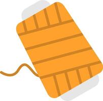 Roll Flat Icon vector