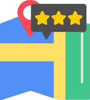 Rating Flat Icon vector