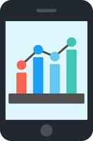 Analytics Flat Icon vector