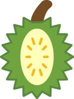 Durian Flat Icon vector
