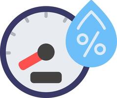 Humidity Flat Icon vector