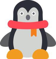 Penguin Flat Icon vector