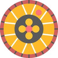 Roulette Flat Icon vector
