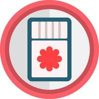 Electrical Counter Flat Icon vector
