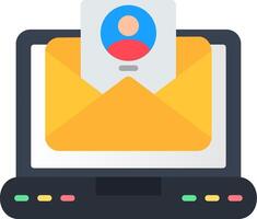 Email Flat Icon vector