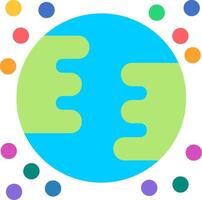Globe Flat Icon vector