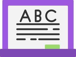 Blackboards Flat Icon vector