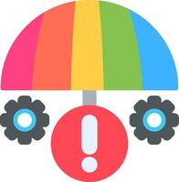 Mitigation Flat Icon vector