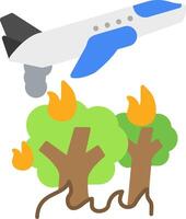 Plane Flat Icon vector