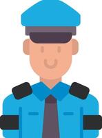 Police Flat Icon vector