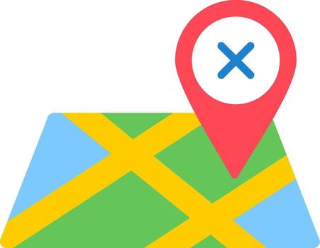 Wrong Flat Icon vector