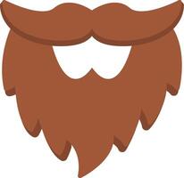 Beard Flat Icon vector