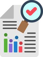 Correct Flat Icon vector