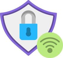 Smart Key Flat Icon vector