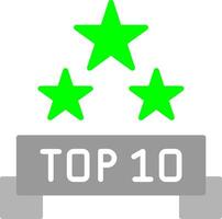 Top 10 Flat Icon vector