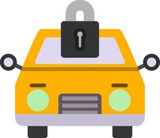 Car Flat Icon vector