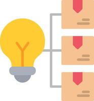 Idea Flat Icon vector