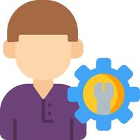 Technical Support Flat Icon vector