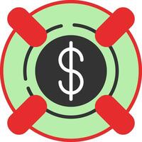 Help Flat Icon vector