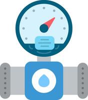 Pressure Sensor Flat Icon vector