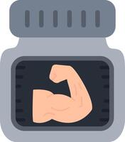 Supplements Flat Icon vector