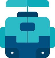 Robot Flat Icon vector