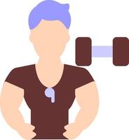Trainer Flat Icon vector