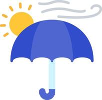 Umbrella Flat Icon vector