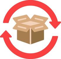 Update Flat Icon vector