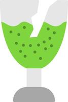 Fragile Flat Icon vector